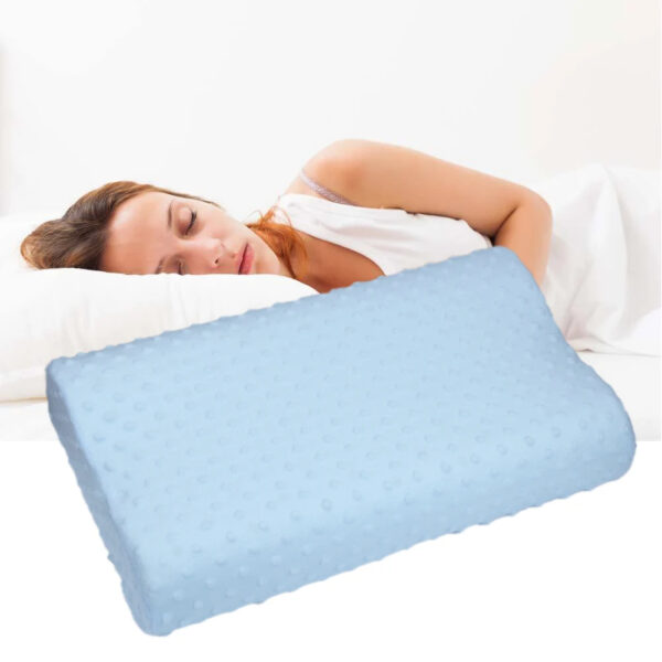 Federe Memory Foam 50x30x9 cm <br>Comfort Cervicale Rimbalzante