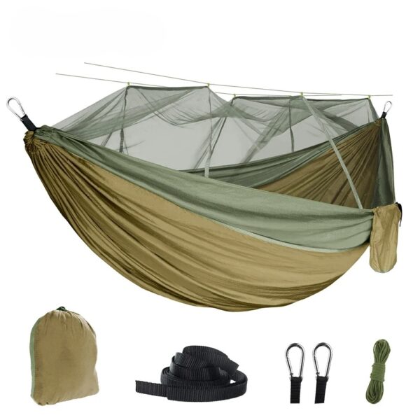 Amaca con Zanzariera Automatica <br>Relax Sicuro e Rapido - immagine 5