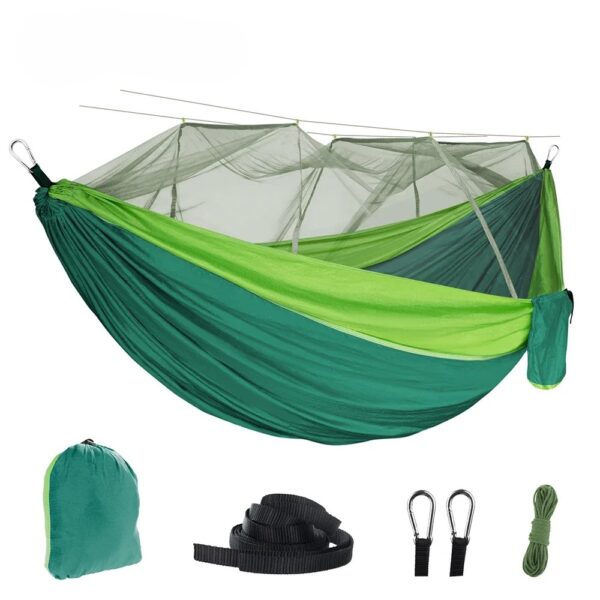 Amaca con Zanzariera Automatica <br>Relax Sicuro e Rapido - immagine 3