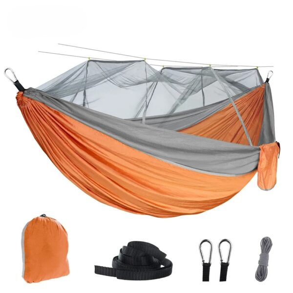 Amaca con Zanzariera Automatica <br>Relax Sicuro e Rapido - immagine 2