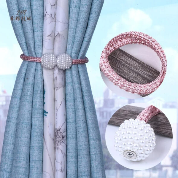 Fibbia Magnetica per Tende <br>Elegante e Pratico - immagine 2